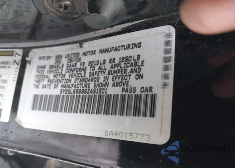 2006 Pontiac Vibe from USA, damaged, VIN 5Y2SL65896Z451501